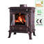 8KW Wood-Burning Stove Defra Approved Eco Design Stoves Cast Iron Fireplace Antique Bronze