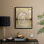 «Soft Golden Reflections I», reproduction encadrée - bois massif-1741823907-1741823897