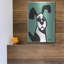 «Dog On Teal» par Irena Orlov-416806384