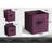 8 Pack 11" Foldable Storage Cubes with Handles-2133933340