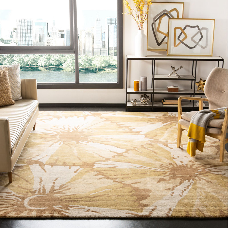 Tapis brun / ivoire Colette, Rectangle 5 pi x 8 pi