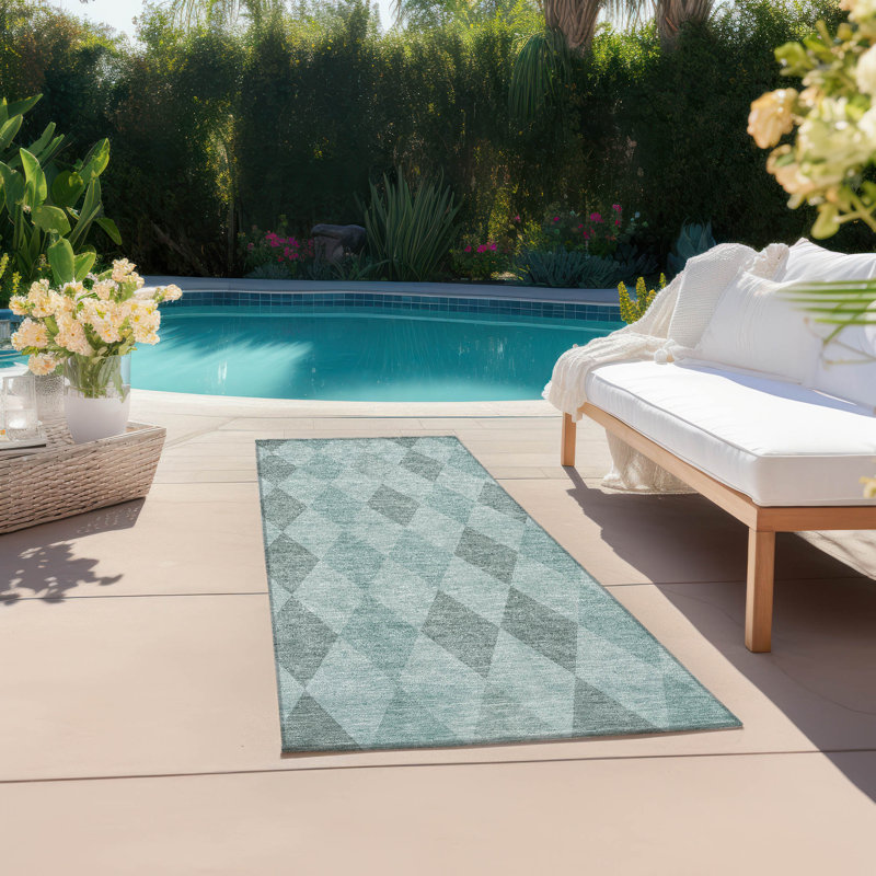 Tapis intérieur / extérieur Altair, Tapis de couloir 2 pi 3 po x 7 pi 6 po