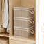 Ensemble de 3 bacs de rangement pliables avec couvercles, organisateurs de cubes en tissu avec poignées en corde pour chambre à coucher, 11,8 x 6,7 x 9 pouces, gris-907170869-907170870