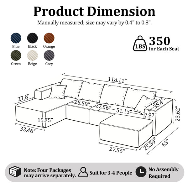 Dimensions du produit
