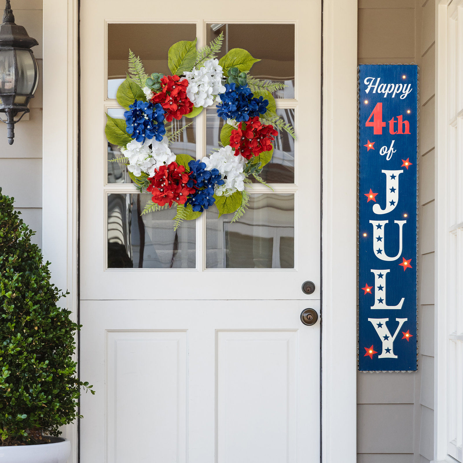 22" Independence Day Wreath