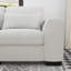 Canapé modulaire rembourré 5 pièces avec repose-pieds-230700685