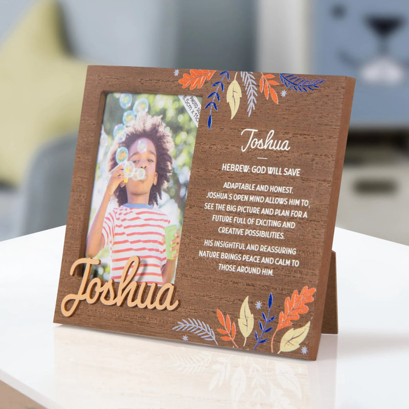 Hazella Tan Solid + Manufactured Wood Picture Frame