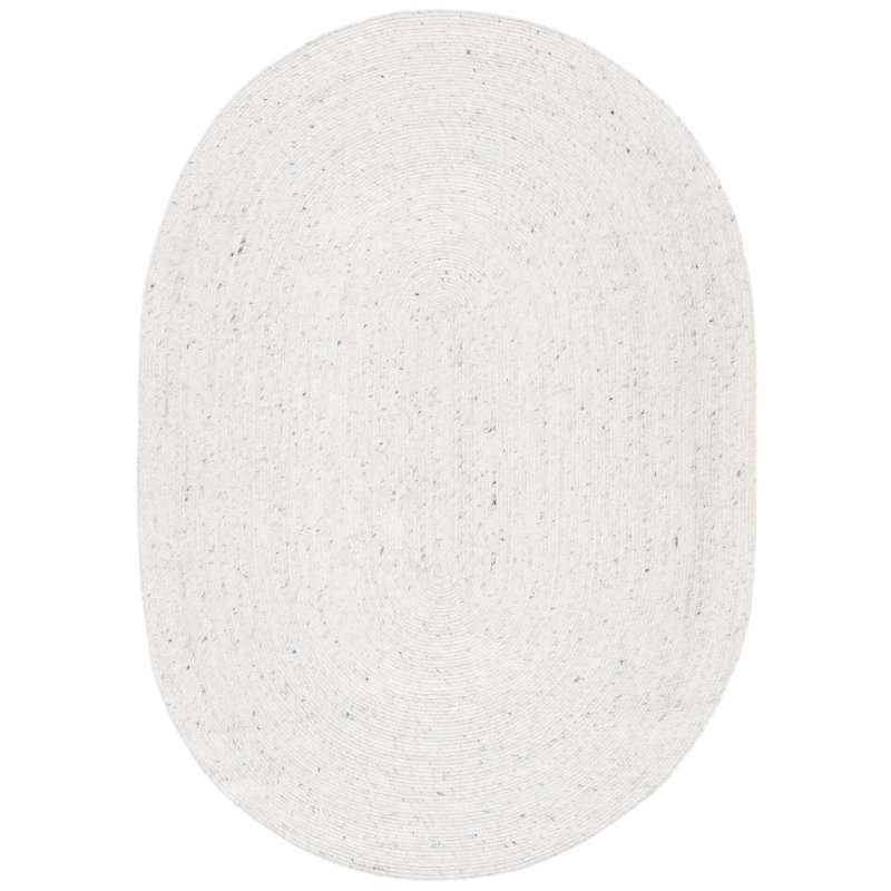 Coker Hand Woven 0.6 Wool, 0.4 Cotton Rug, Oval 4' x 6'