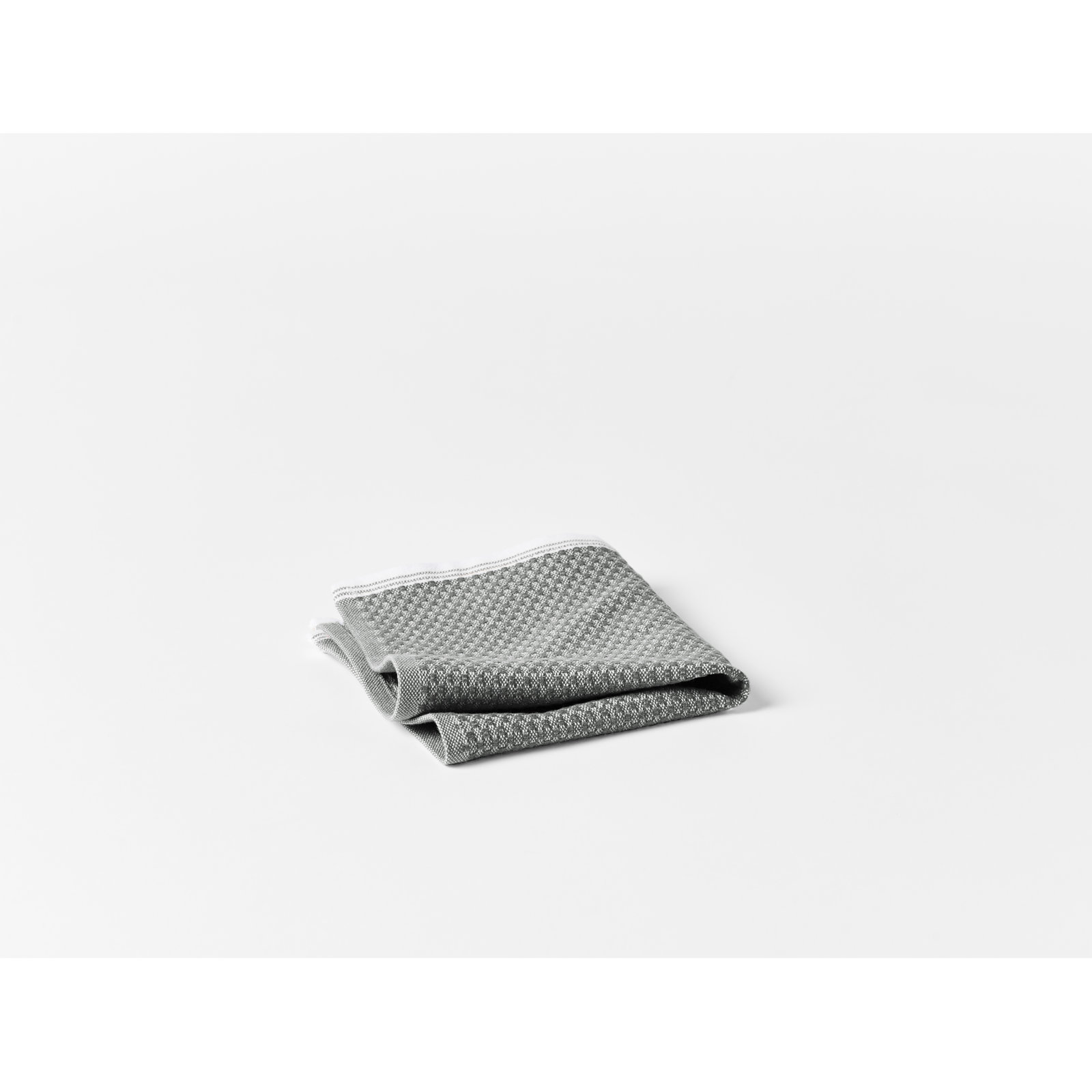 Mediterranean Organic Towel Set, Shadow/Deep Pewter, Washcloth - 1 Pack