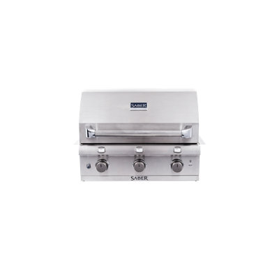 Saber Elite Series 3-Burner Built-In Gas Grill
