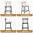 Upholstered Counter Height Bar Stool-901715090