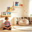 3-Pack Wood Kids Wall Bookshelf