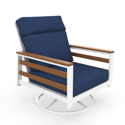 Townsend Sunbrella® Swivel Patio Lounge Chair