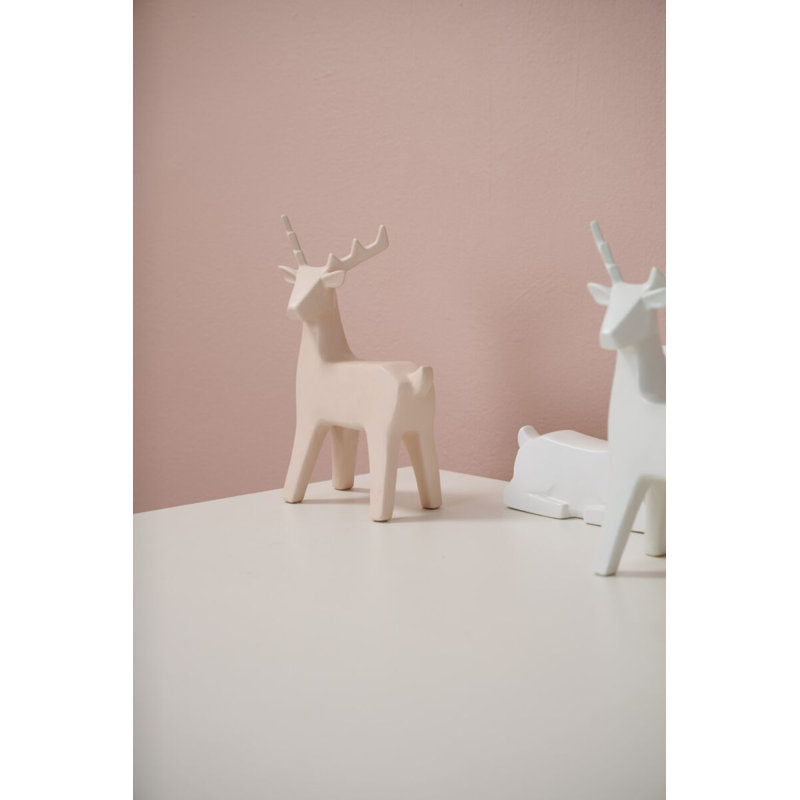 Minimal Deer Figurine 7.25"x 3.5"x 9.5"