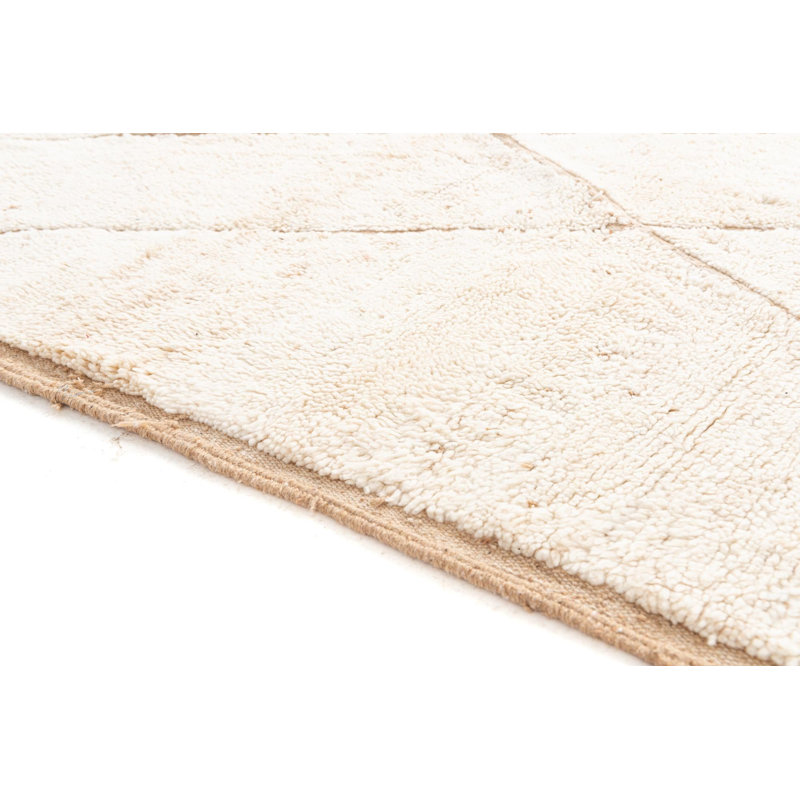 Tapis ivoire Aabha