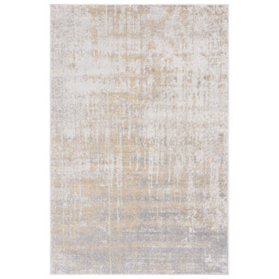 Tapis crème / doré Bethlyn