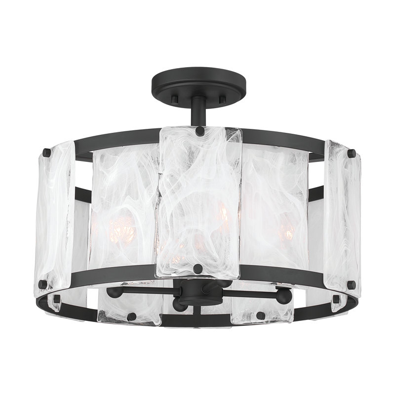 Veil 19.25" 4-Light Semi-Flush Mount