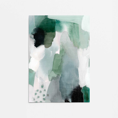 Emerald Mist I Print dans un cadre