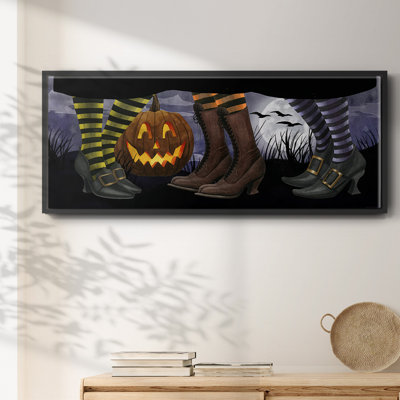 Midnight Magic Collection D- Framed Canvas