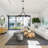8-light Dimmable Industrial Chandelier