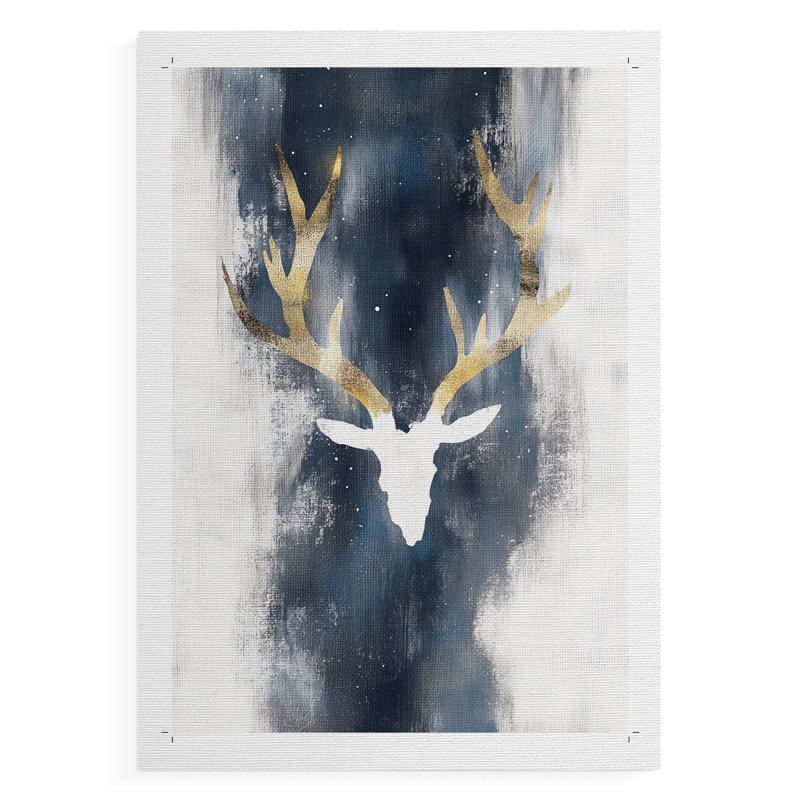 Art des Fêtes de Noël CCXVII - Impression sur toile seulement - NON-CADRE, H 27 po x l 18 po