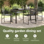 4 - Person Patio Dining Set with Rectangular Table