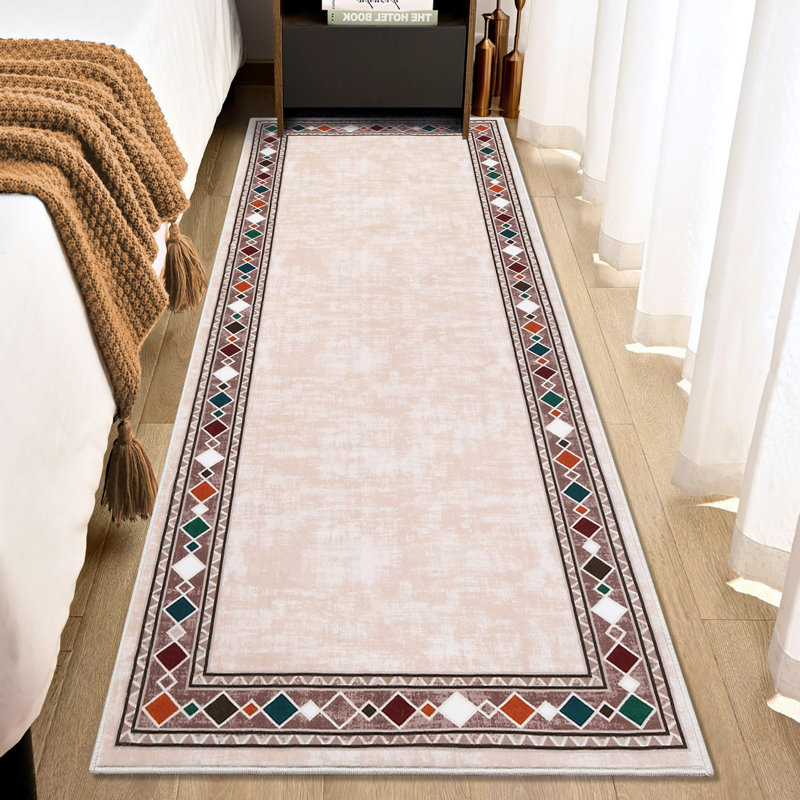 Kittye Washable Indoor Rug, Runner 2' x 6'