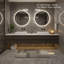Tapis de salle de bain en pierre Diatomaceous Earth