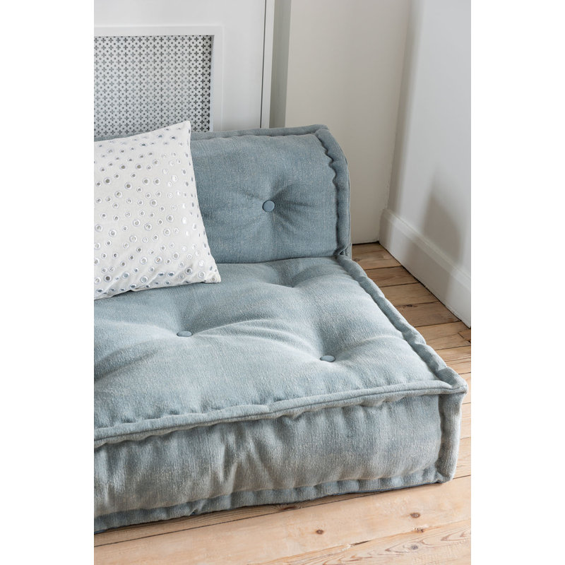 Bolog Rectangular Cushion, 30cm H x 50cm W x 4cm D, White