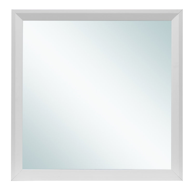 Primo Wall Mirror, White