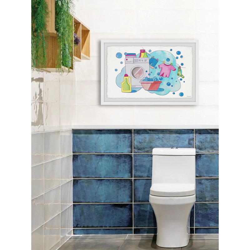 I Love Doing Laundry - Peinture avec cadre, H 16 po x l 24 po x P 1,5 po
