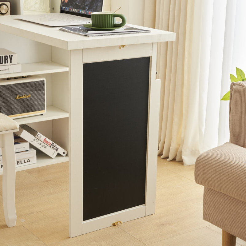Milijan Floating Desk, White