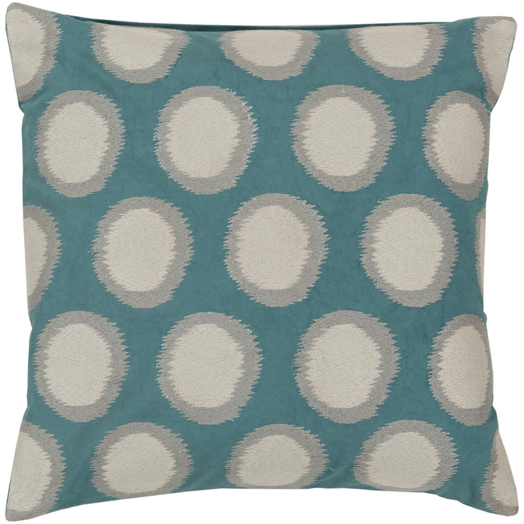 Ikat Dots Linen Pillow Cover Livabliss