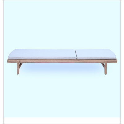 Chaise longue avec coussin Mall Mall
