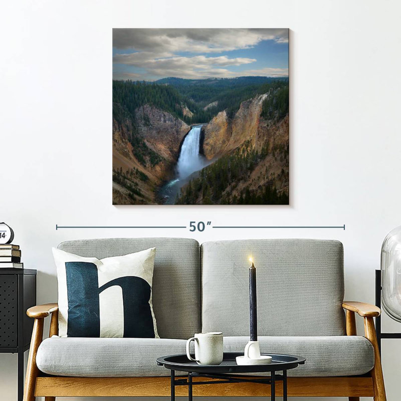 Alvord Upper Falls In Yellowstone