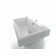 Plaza Ceramic Rectangular Drop In Bathroom Sink with Overflow