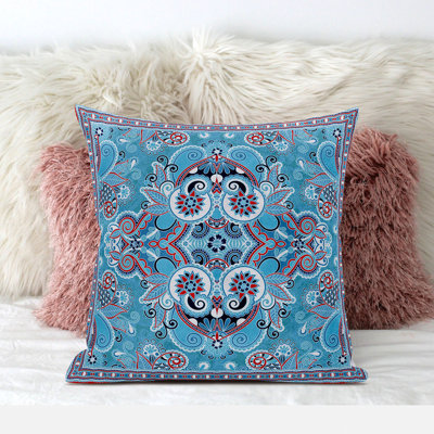 Polyester Throw Square Pillow Cover & Insert