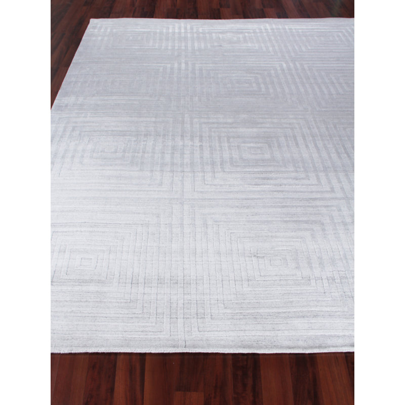 Castelli Geometric Area Rug in Ivory, Rectangle 6' x 9'