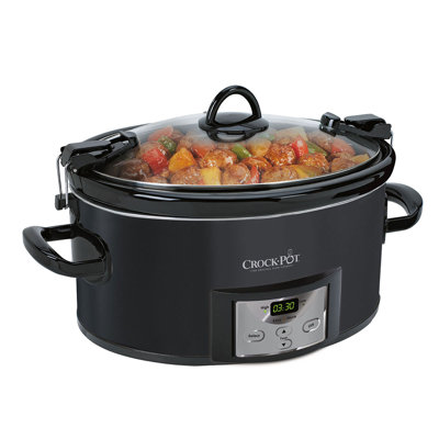 Mijoteuse à rebours programmable pour 8 personnes Crock-Pot 7 pintes Cook n 'Carry
