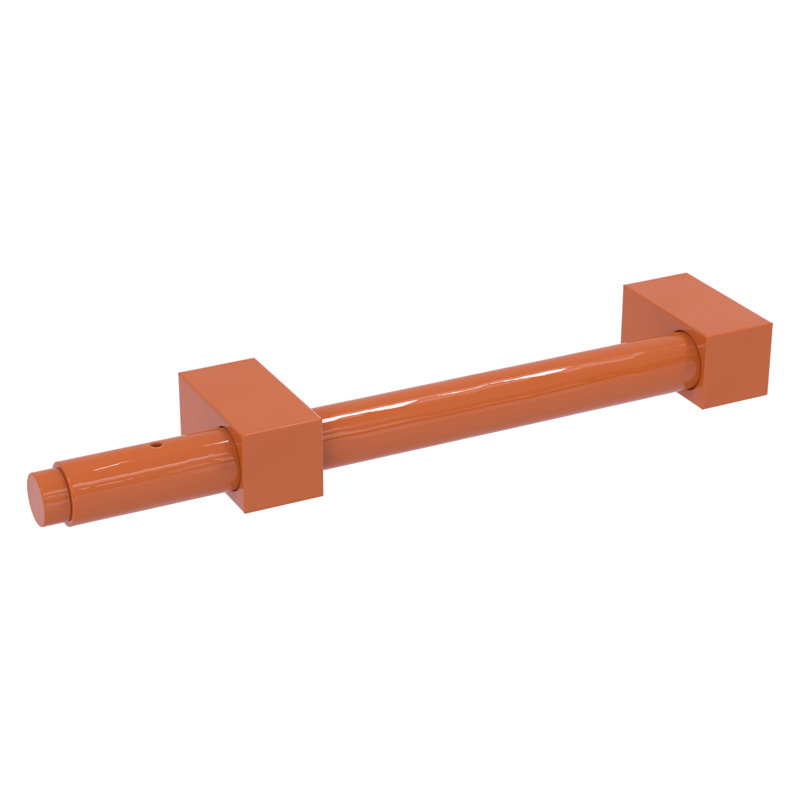 Unlacquered Brass 10" Retractable Closet Valet Rod