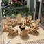 Chaise Adirondack pliante en plastique Arrlo-88432481