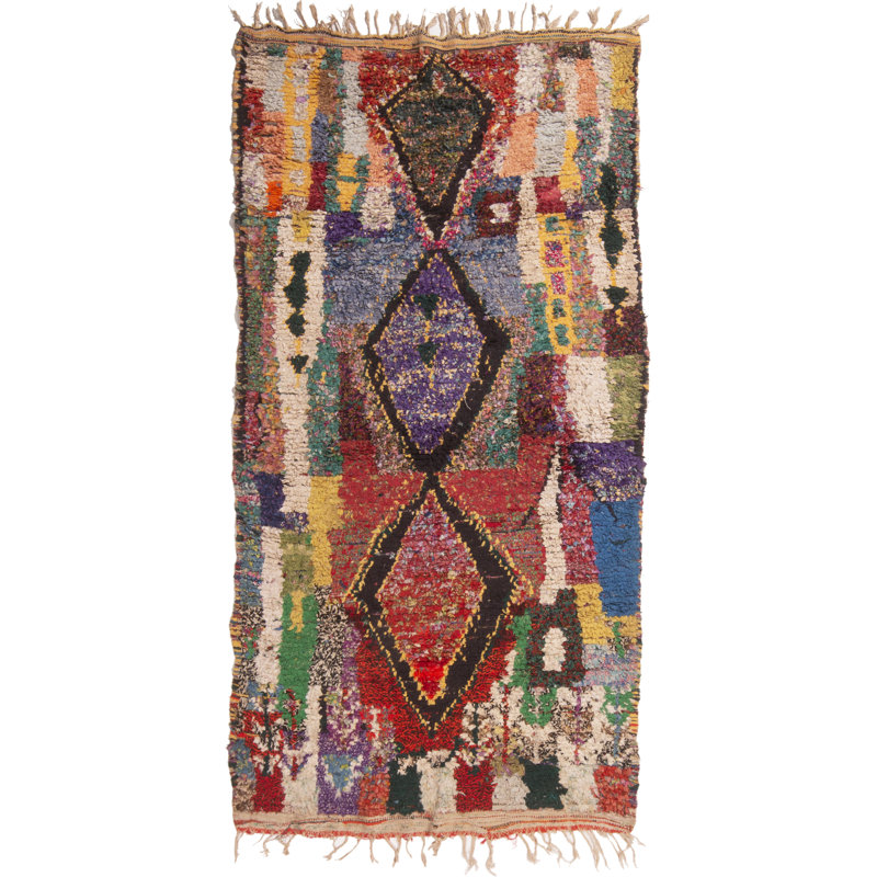 One-of-a-Kind 4'1" X 8'4" Hand Knotted Area Rug