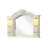 Lounette Platinum White 4-Piece Bedroom Set-121481771