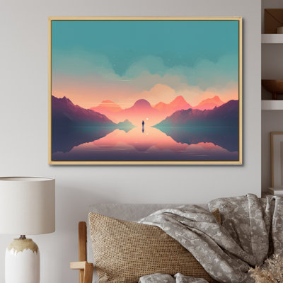 Minimalist Horizon I sur impression sur toile
