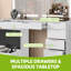 11-drawer Dressing Table With Mirror