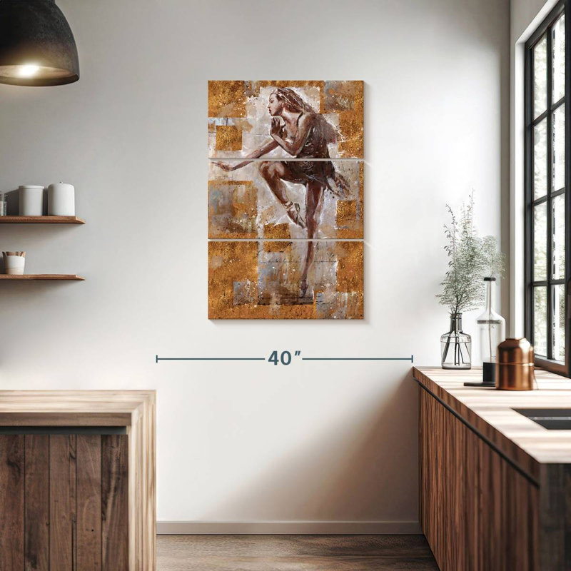 Enn Jazz Dancer n ° 1, H 38 po x l 24 po