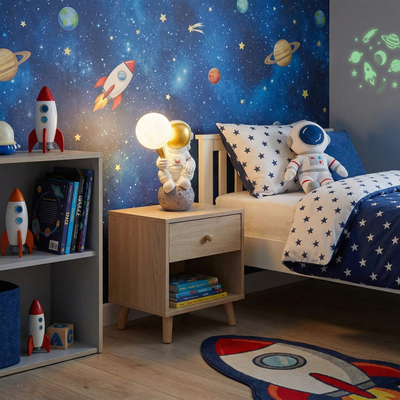 Moon Landing Astronaut Table Lamp