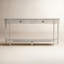 Console en marbre véritable 65 po Aberdale