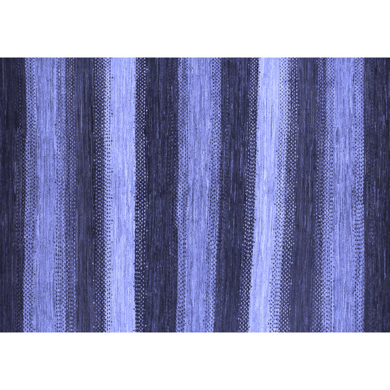 Striped Indoor Rug, Rectangle 4' x 6'