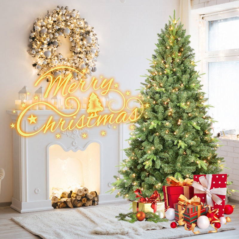 Arbre de Noël illuminé 4 pi, 4'